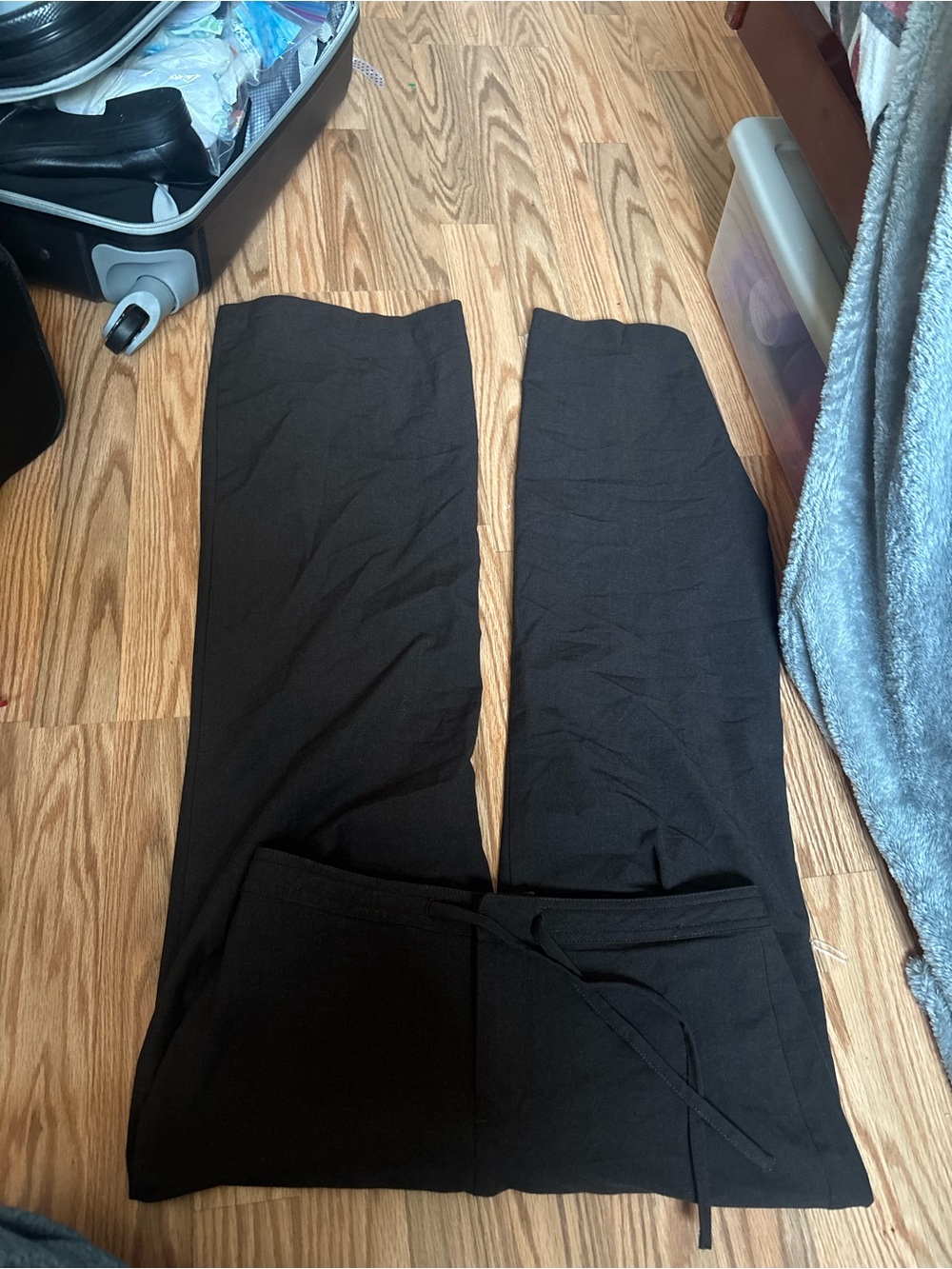 brown Drawstring Waist trousers